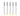 Flywoo 5.8G 3dBi Light Brass Antenna U.FL Dipole FPV Antenna 5 Pack - Linear 60MM