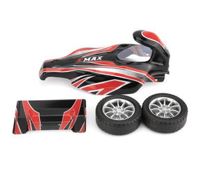 FPV RC Car Spare Parts Kit - Shell + Wheels