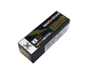 NewBeeDrone Nitro Nectar NX69 550mAh 1S 80C HV LiPo (2-Pack)