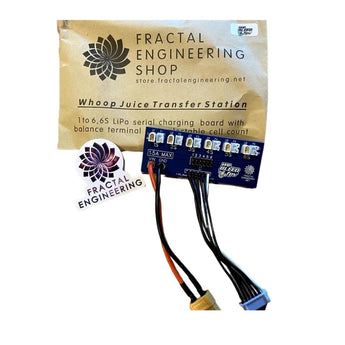 weBLEEDfpv - Whoop Juice Fractal Engineering - 6s Balance Charging Whoop Board - BT2/PH2 - BATTERIES & ACCESSORIES