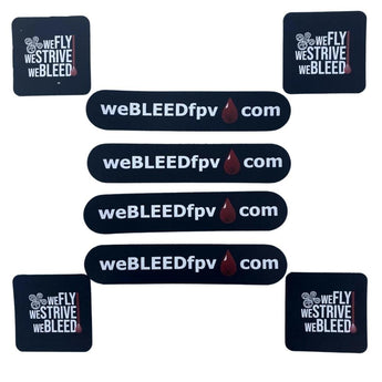weBLEEDfpv - VELCRO & NYLON KIT FOR BOTH ULTIMATE LED PACKAGES - GATES & ACCESSIORES