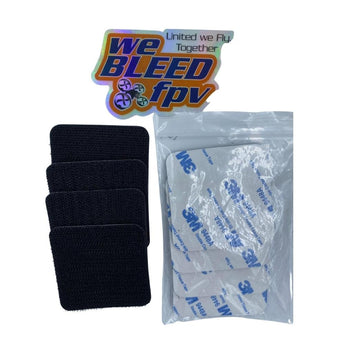 weBLEEDfpv - Velcro Hook/Male Side QTY 8 Per Pack - GATES & ACCESSIORES