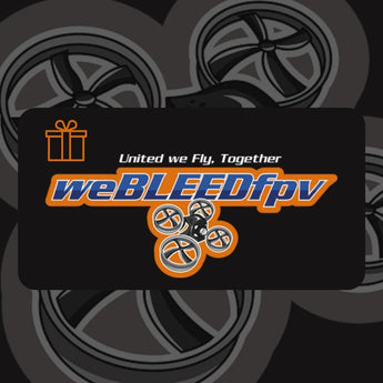 weBLEEDfpv - weBLEEDfpv e-Gift Card - Gift Cards