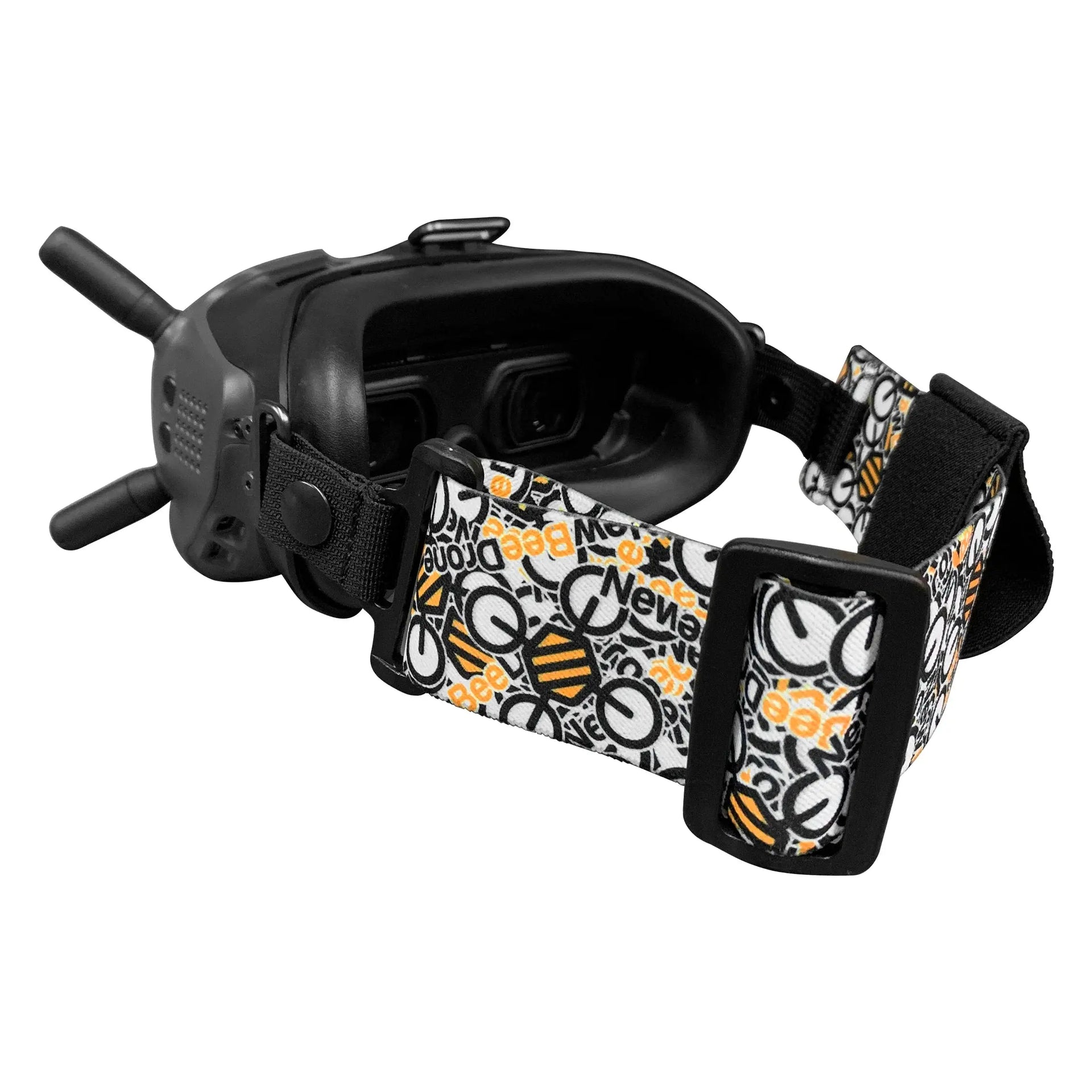dji goggles 2 strap NewBeeDrone FatStraps 2" FPV Goggle Strap for DJI Goggle V2 – weBLEEDfpv