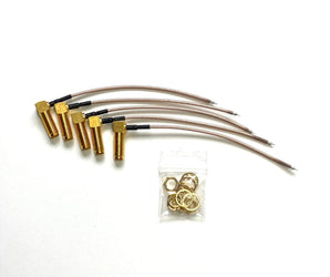 NewBeeDrone SMA antenna port 90 Degree with cable 10cm DIY package