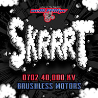 weBLEEDfpv 0702 40,000kv SKRRRT w/Knurled Shaft Design SET OF (4 MOTORS)