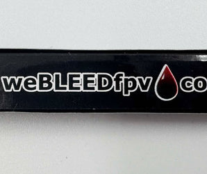 weBLEEDfpv's 465mAh 1S BT2.0 SIZE MATTERS XL90 LiPo (4 PACK)