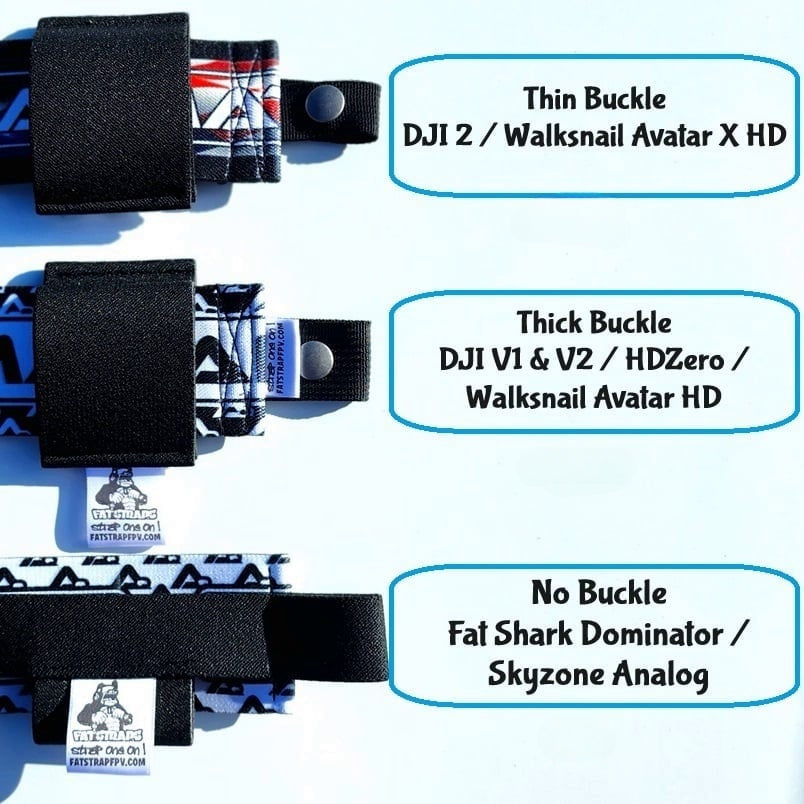 dji fpv goggles strap FatStraps FPV Goggles Head Strap – weBLEEDfpv