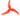 Avan Scimitar 4x2.4x3 4024-3 Propeller 2CW+2CCW Red